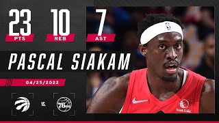 Pascal Siakam's 23-PT double-double helps Raptors FORCE Game 6 🌶️