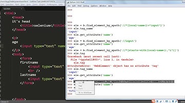 自动化测试 selenium7 使用xpath定位元素3