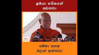 Podujana Peramuna Government dont care about the Sri Lankans Difficulties - Omalpe Sobitha Thero