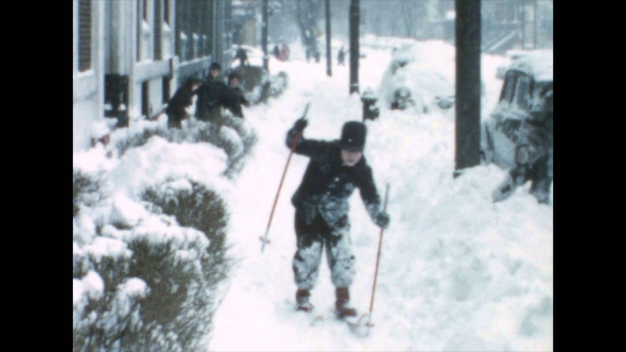 Snowstorm at 401 East 21st Street, Brooklyn NY, 1956 YouTube