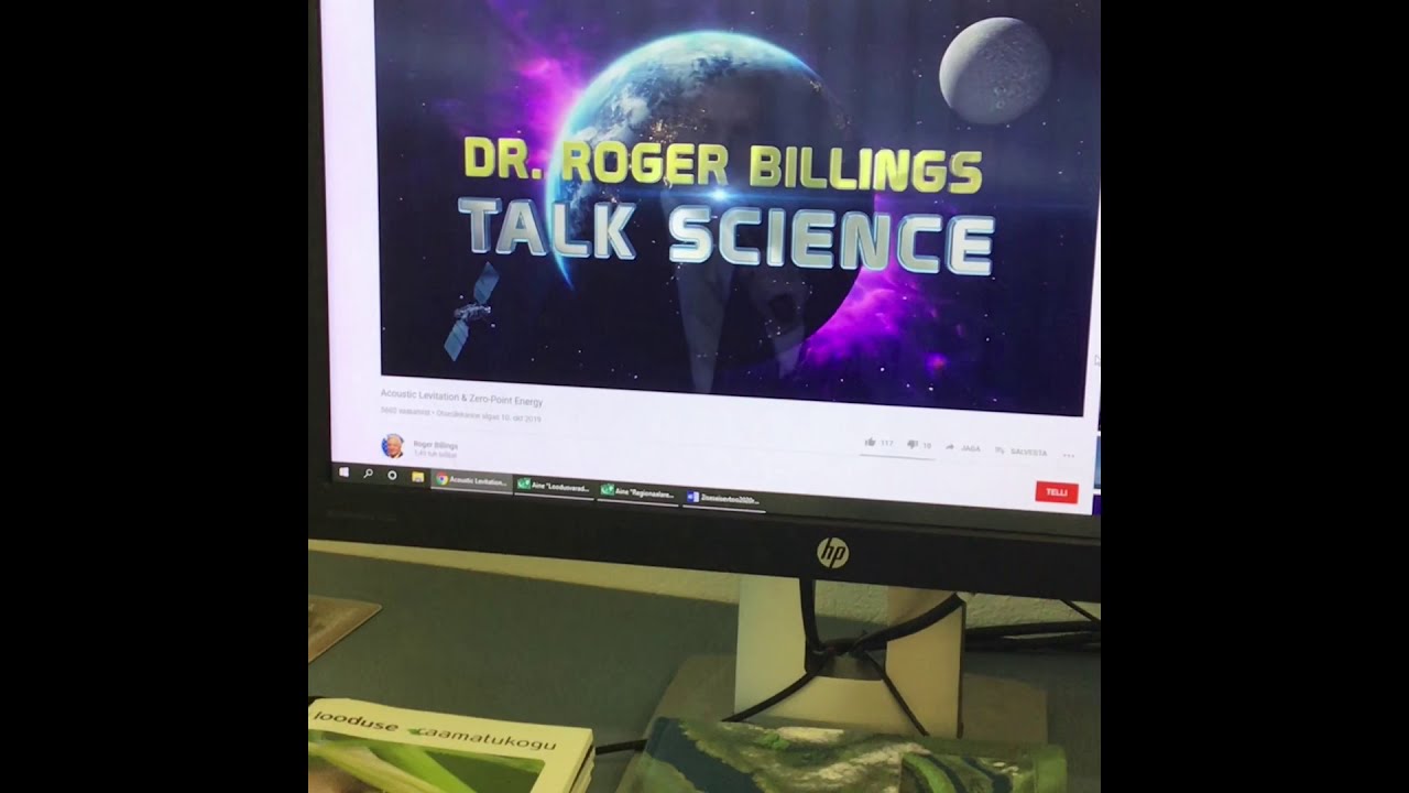 What Time Is Roger Billings Science Live