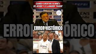 💥EL GRAN ERROR DE FLORENTINO PÉREZ: CUANDO FULMINÓ A DEL BOSQUE #realmadrid #futbol #championsleague