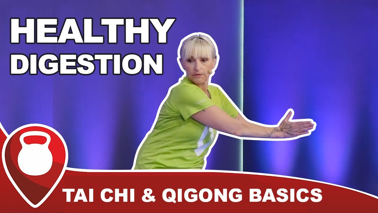 Healthy Digestion | Tai Chi and Qigong Basics - Reduce Tension in Abdomen | Fitscope Studio