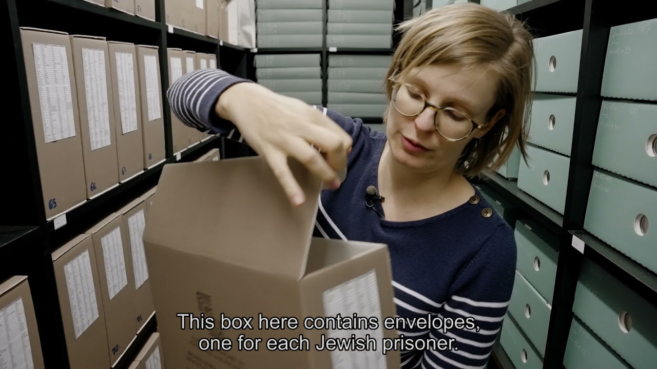 In the archives of Kazerne Dossin