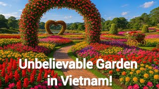 A Tour of Da Lat’s Famous Flower Park in Vietnam!