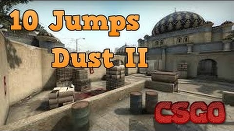 10 JUMPS & BOOSTS ON DUST 2 - CS:GO