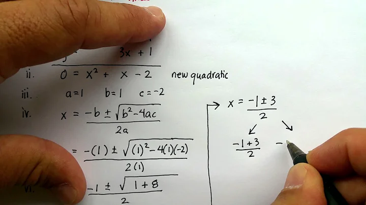 Non-Linear System of Equations: Linear and Quadratic