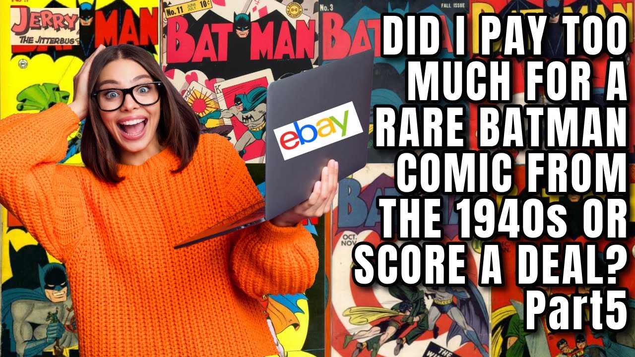 Переплатил ли я за редкий комикс о Бэтмене 1940-х годов или мне повезло? Часть 5 