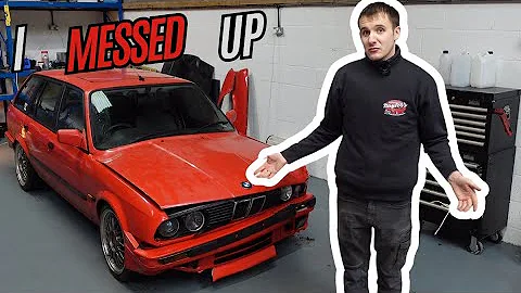 Not How I Planned the LS Swap… BMW E30 Front End Destroyed