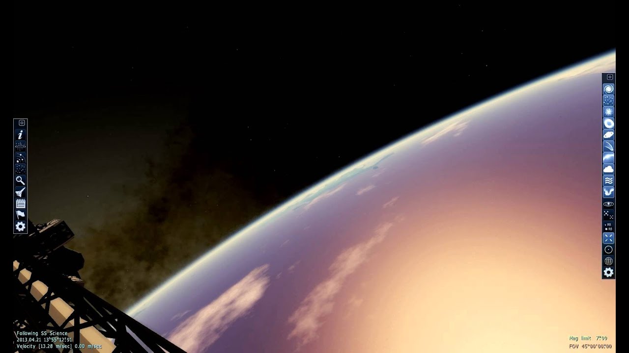 Space Engine Low Polar Orbit YouTube Space engine low polar orbit youtube