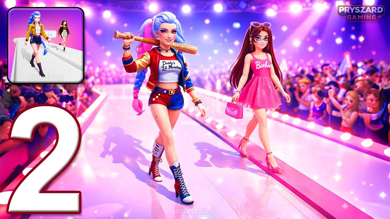 Fashion Queen: Dress Up Game - Gameplay Walkthrough Part 2 - Build A Barbie Doll (iOS, Android)