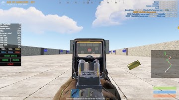 MP5 holosight spray | Rust