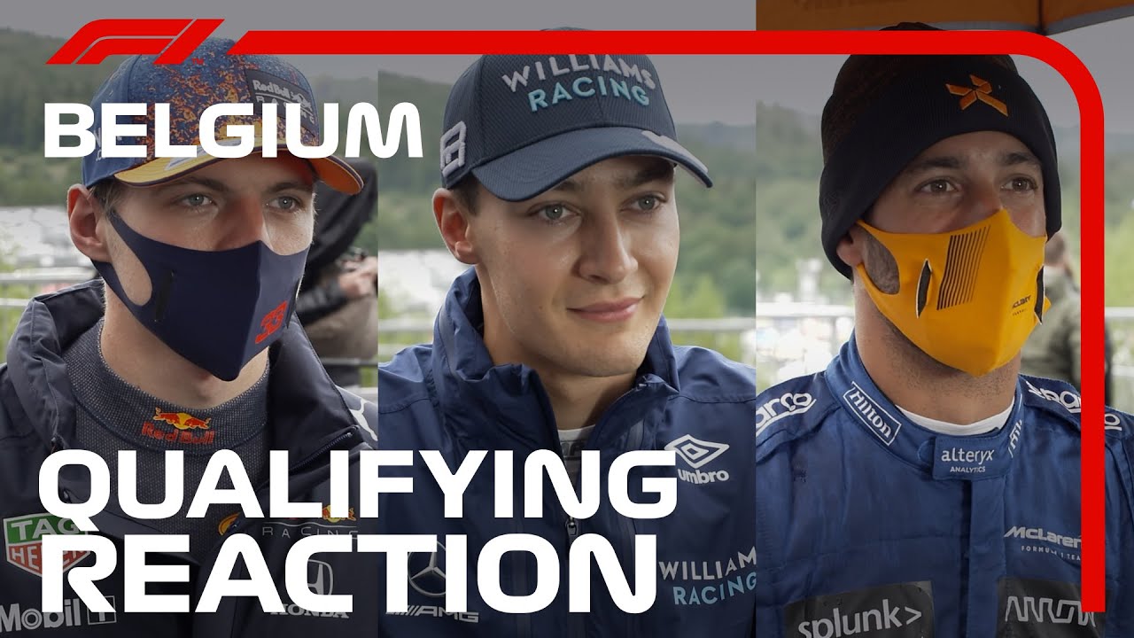 Drivers React After Qualifying | 2021 Belgian Grand Prix
