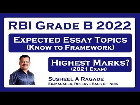 essay topics asked in rbi grade b