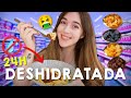 24H comiendo COMIDA DESHIDRATADA| Atrapatusueño