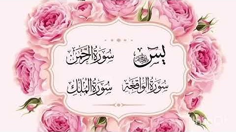 سور الرزق .. اجمل تلاوة هادئة بصوت سعد الغامدي (سورة يس - سورة الواقعة - سورة الرحمان - سورة الملك)🤍