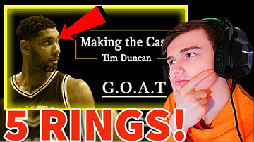 Tim Duncan- Making the Case (Reaction)