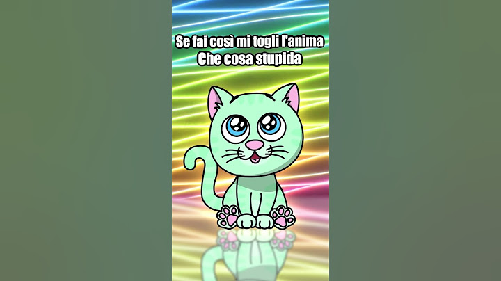 Tu con chi fai l’amore - The Kolors | Gatto Miao canta 🎤🐱 | Sanremo 2025