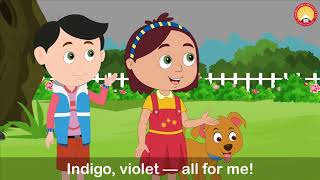 Neev LKG Rhymes_04 - I See a Rainbow in the Sky - Gurukul Publications.