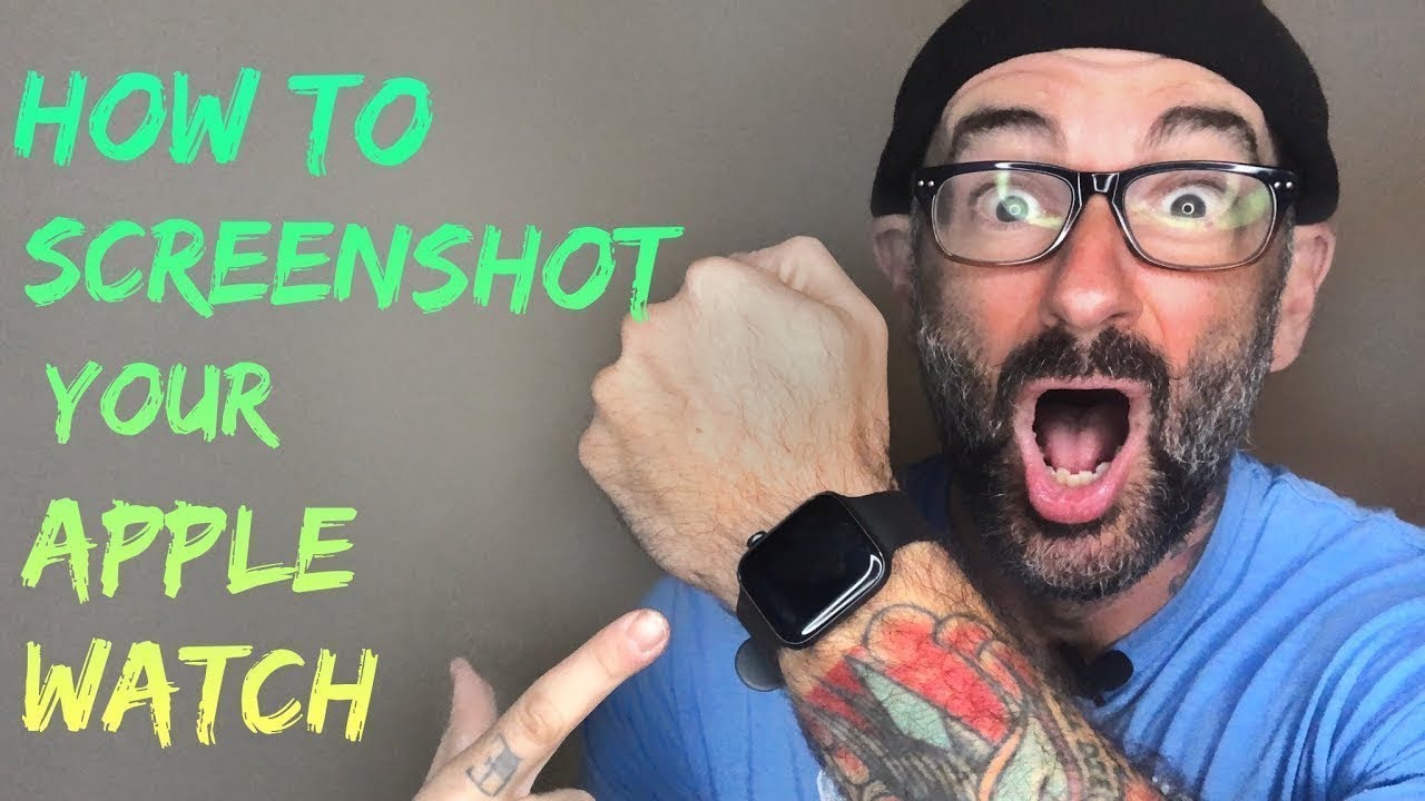 How to take a screenshot on Apple Watch - YouTube