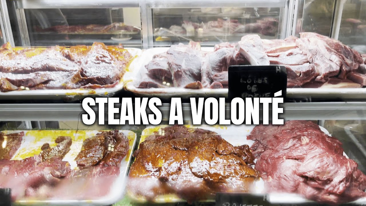 STEAK FACTORY - BUFFET À VOLONTÉ - YouTube