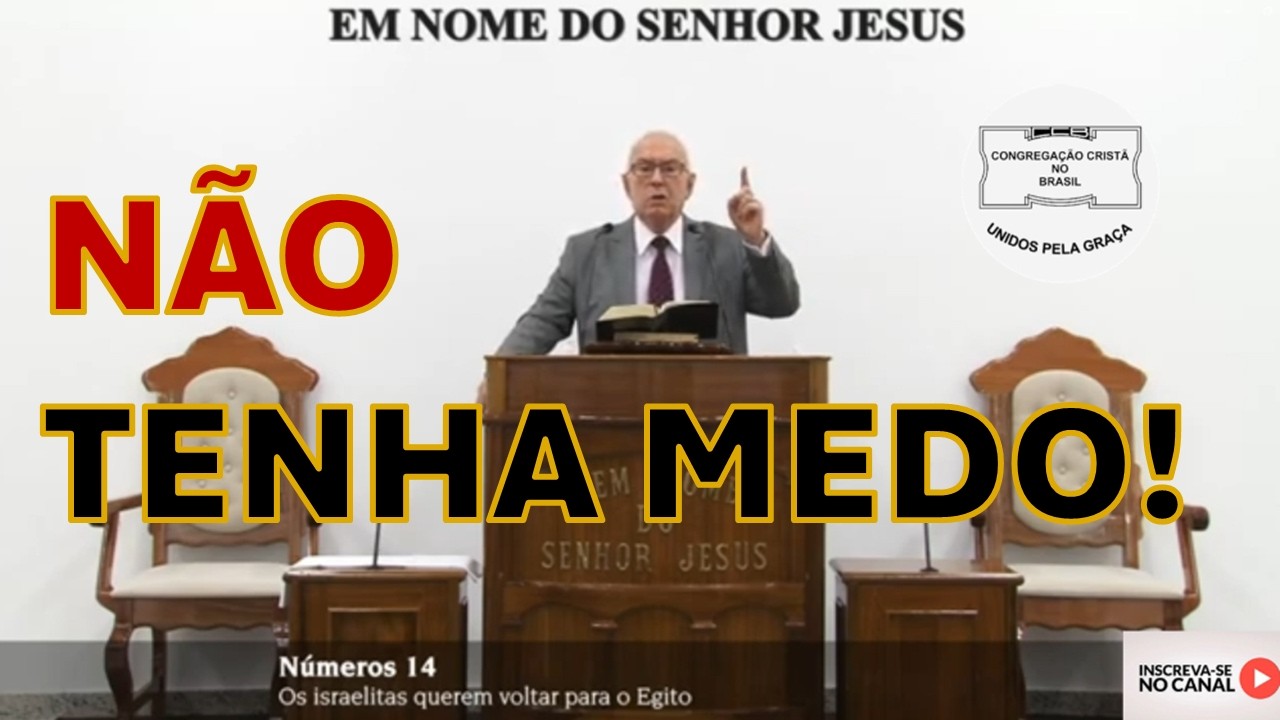 Quando todos viram gigantes, Deus fez o inimaginável | Números 14 | CCB | #ccb