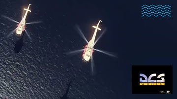 DCS World -  Mi-8  helicopter   -   A classic example of indiscipline in flying.    # 821