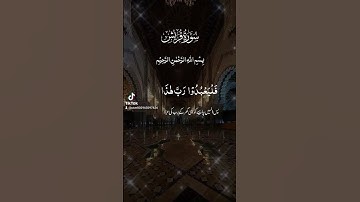 🌴قرأن كريم🌴 سورة قريش❤️ #اكسبلور 🌹#لايك❤️ #دويتو