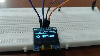 ESP32 PIR सेंसर ट्यूटोरियल | OLED पर मोशन स्टेटस दिखाएं screenshot 4