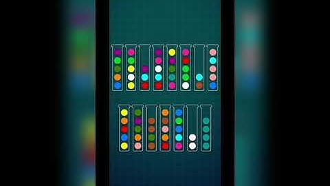 Ball sort puzzle level 498