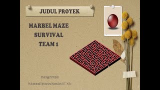 Presentasi Video Demo Marble Maze Game V1 screenshot 5