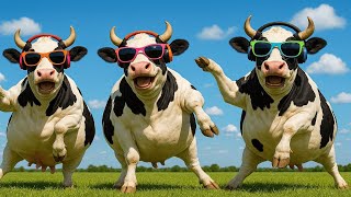 Menggembalakan Sapi Jinak Setiap Sore   Sapi Menari, Suara Sapi, Sapi, Sapi Lucu, Sapi Makan Rumput