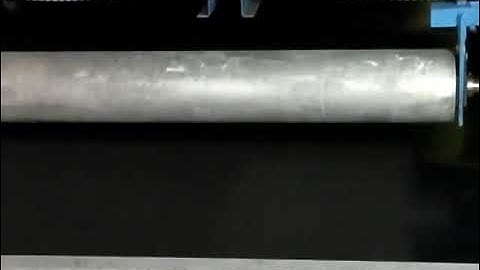 J-4118 ASSELIN CROSSLAPPER, INPUT WIDTH 3450mm, OUTPUT WIDTH 7300mm, YEAR 1998