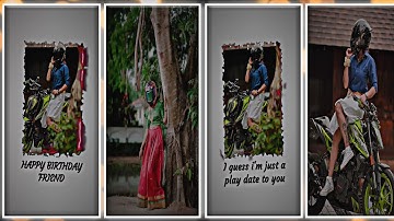 Happy Birthday 💫🦋❤️ TREND xml l Alight motion video editing xml preset