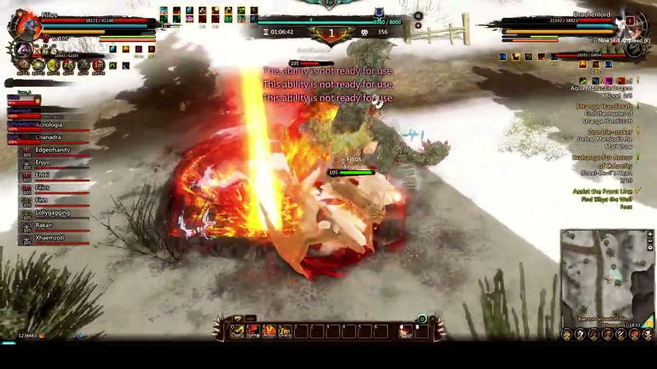 Dragon's Prophet [The Purge On Nekrova] No.2 PvP Kingdom vs "Resurrection"