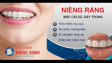Quá Trình Niềng Răng Mắc Cài Pha Lê - Nha Khoa Răng Xinh