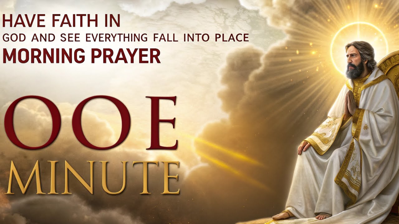 Have Faith in God and See Everything Fall into Place | Morning Prayer