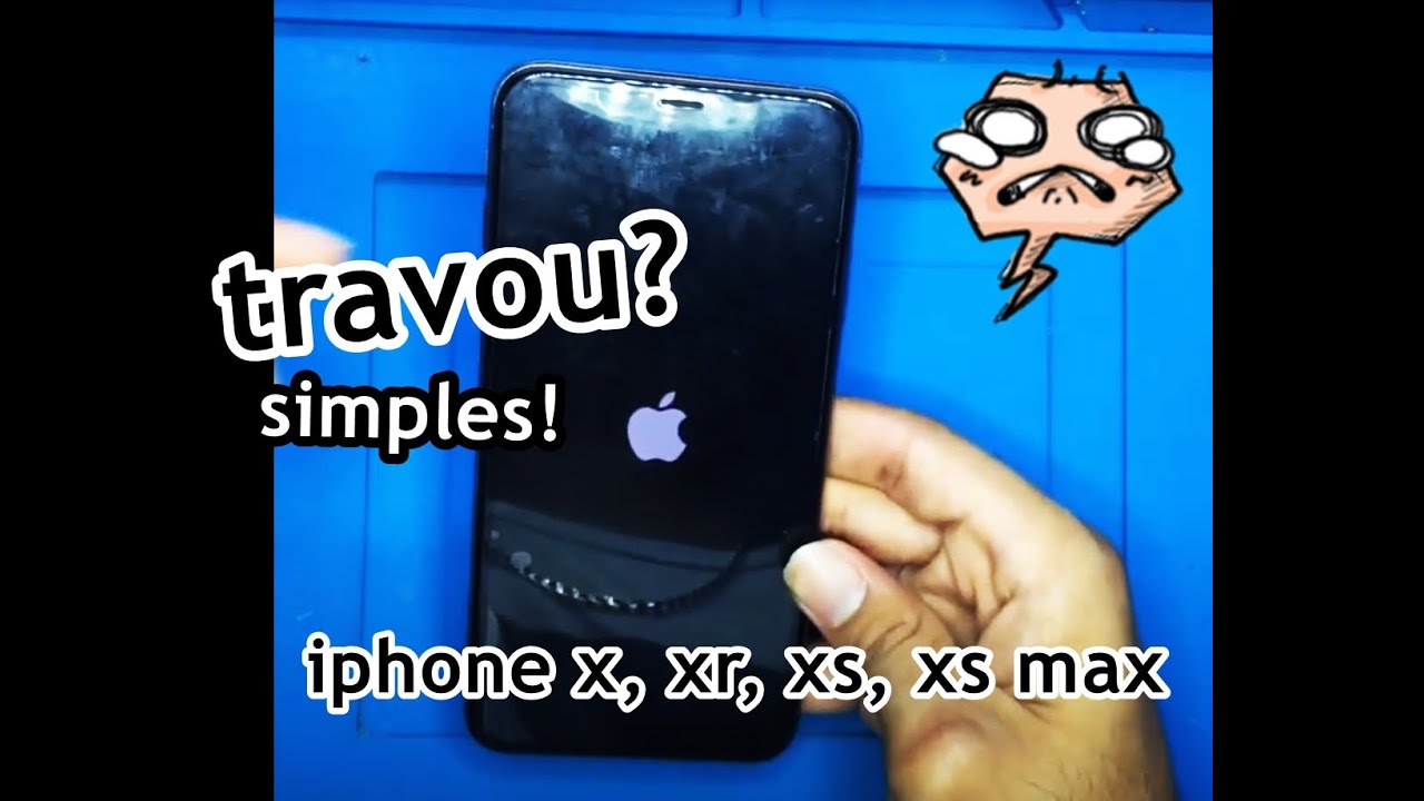 【不良なし】Apple iPhone X How to force restart iPhone X, XR, XS, XS MAX, Frozen and won't