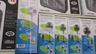 Fan display at Family Dollar