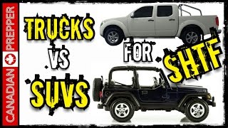 SHTF Bug Out Vehicles: Trucks VS SUV's | Canadian Prepper SHTF Bug Out Vehicles: Trucks VS SUV's | Canadian Prepper