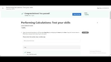 Assessment (Week-2) | Excel Skills for Business: Essentials | Coursera