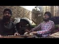 Doing riaz with amanpreet singh on tabla amarbir singh