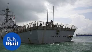 Trump did not know request to move USS John S. McCain