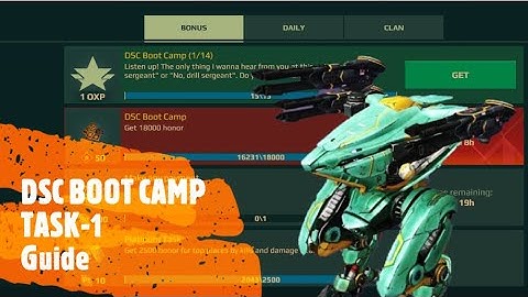 WAR ROBOTS DSC BOOT CAMP EVENT || TASK-1 || GUIDE