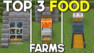 3 EASY Food Farms YOU NEED For Minecraft Bedrock 1.20 (MCPE/Xbox/PS4/Nintendo Switch/Windows10)