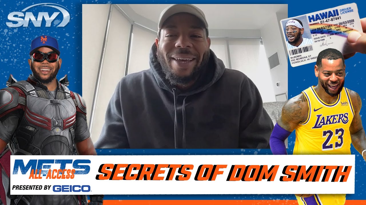 Dom Smith collects his baseball cards, and looks back to his first one |  What's in the Pack? | SNY - YouTube