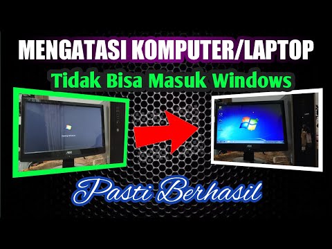 Cara mengatasi komputer/laptop tidak bisa booting || tidak bisa masuk windows || Windows Eror