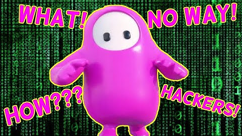 Winning against HACKERS in Fall Guys