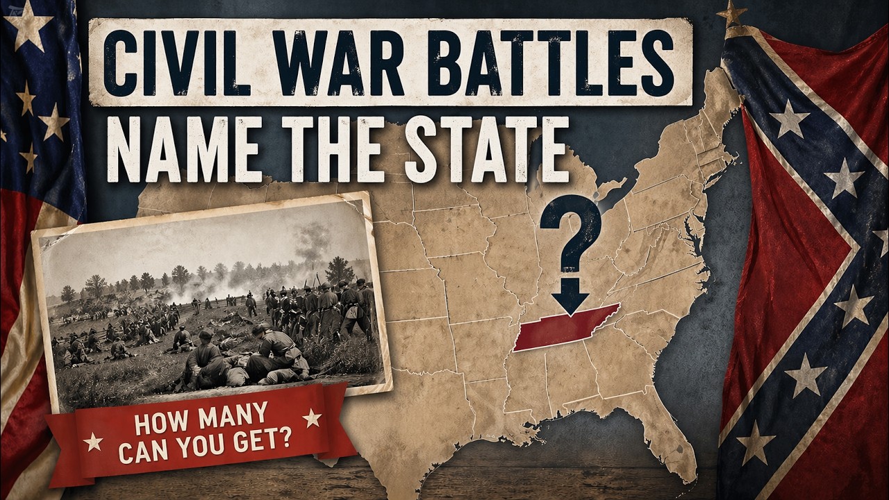 Where Did These Civil War Battles Take Place? // Civil War Trivia