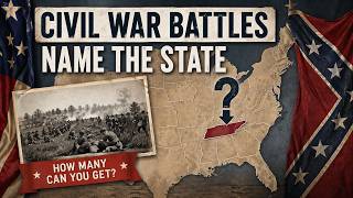 Where Did These Civil War Battles Take Place? // Civil War Trivia